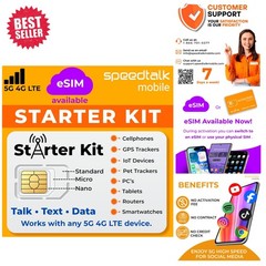 Affordable 3-in-1 SIM Card with eSIM Activation – 5G/4G LTE Plans Starting at $5
