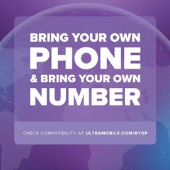Ultra Mobile Prepaid Starter SIM Kit