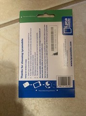 Lycamobile – Prepaid SIM Card, Talk, Text & Data – 4G Included