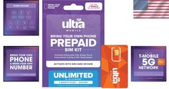 T-Mobile 5G Sim Card Kit Unlimited Talk Data 1-