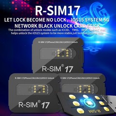 Upgrade RSIM 17 Nano Unlock Card for iPhone 13 Pro 12 Pro Max X XS Max 8 IOS 15.