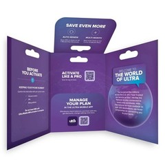 Ultra Mobile Prepaid Starter SIM Kit