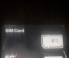Verizon Sim Card Postpaid/Prepaid 5G Nano SIM Card Good for activation Newest