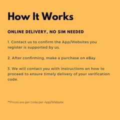 USA Real Phone Numbers for SMS verification codes, OTP, No SIM, Digital Delivery