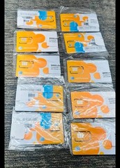10 Pcs New Unactivated AT&T (Full Size) SIM card •Prepaid & Postpaid • 4G