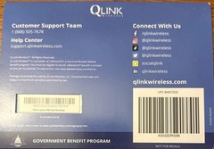 QLink Wireless Ready-To-Go-Free SIM Card – NEW Lot Of 5