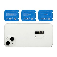 RSIM19 Dual Chip Auto Unlock SIM Card iOS17 Unlock SIM Card for iPhone15 Series