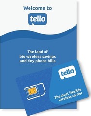 Tello Mobile – Bring Your Own Phone – 3 in 1 Gsm SIM Card Kit *new*