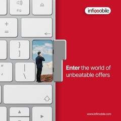 $12.6/Month | Infimobile Prepaid Unlimited Plan: 6 Months | 10GB High-Speed Data