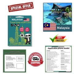 Ultimate Malaysia eSIM with 10GB 5G/4G Data – 20 Days of Seamless Connectivity