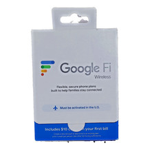 Google Fi SIM Card Kit Phone Plan