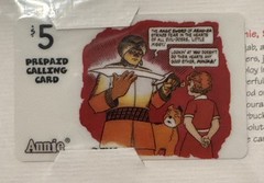 Orphan Annie Prepaid Calling Cards Set of 4 Teleworld $5 Each Vintage 1995 Rare