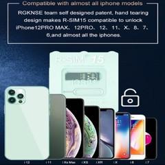 Upgrade RSIM-15+ Nano Unlock Card for iPhone13 Pro12 Pro Max X Max8 iOS15 LOT UE