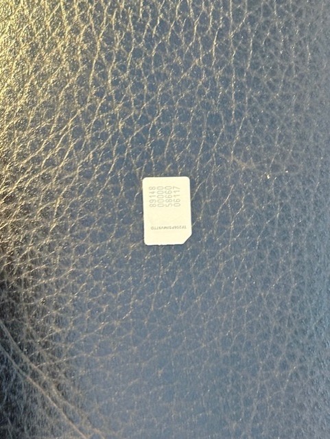 Used Tracfone sim card usa for activation bypass/testing only (Nano Sim)