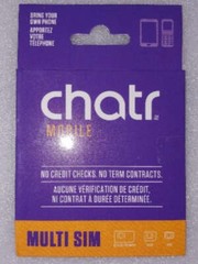 Time For All Kinds – New Chatr Multi SIM 3 In 1 Adapter SIM Card