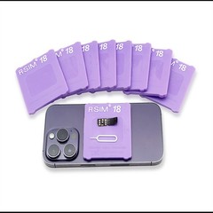 For iPhone14 13 12 11 R-SIM18 E-SIM 5G Version IOS16 System Unlock Card Sticker