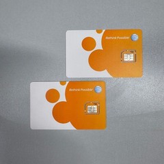 LOT Of 10 NEW/SEALED AT&T Micro-SIM Card, SKU: 40954 Apple, Samsung, Motorola…