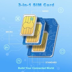 Data Only SIM Card with 1GB Trial, 5G/4G LTE for Mobile WiFi Hotspot, Router,…