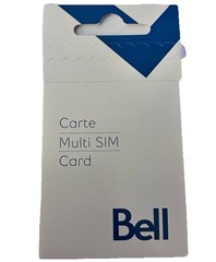 Bell Multi triple tri 3 in 1 LTE 4G 5G Sim Card