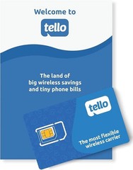 Tello Mobile – Bring Your Own Phone – 3 in 1 GSM SIM Card Kit *NEW*