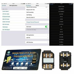 Turbo unlock Chip Sim Card Heicard For Apple iPhone 12/11/XR/8/8 Plus/7/6S/5 Lot