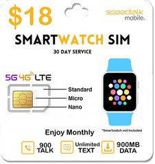 SmartWatch SIM Card – 5G 4G LTE GSM Smart watch & Wearables-Roaming Available