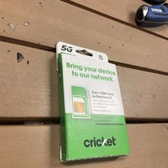 Cricket Wireless Universal SIM Card Activation Kits 3-IN-1 Bring Your Own Phone