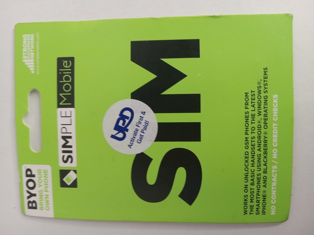 simple mobile sim card
