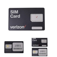Versatile 3-in-1 4G LTE SIM Card – Nano/Micro/Standard Sizes – Verizon Prepaid