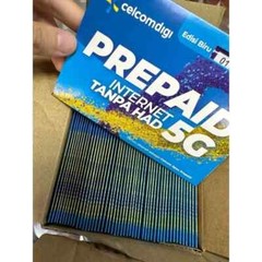CelcomDigi Malaysia NEW Prepaid SIM Starter Pack (Need Malaysian ID)