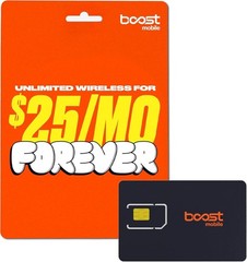 Boost Mobile SIM Kit | $25/mo Forever Unlimited Plan with Auto-pay |… | Ebay