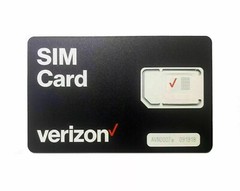 lot of 10 Verizon 3-in-1 Postpaid/Prepaid 5G SIM Card Nano/Micro/Standard Size