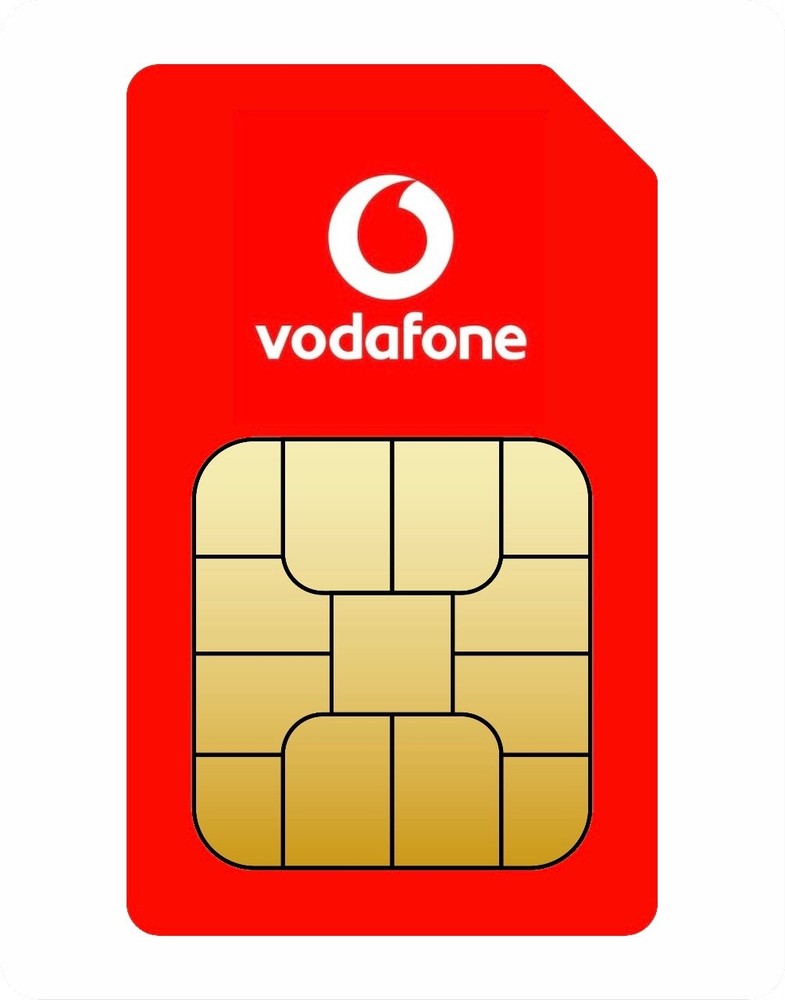 Vodafone NL 5€ SIM Karte, für SMS, Anrufe, Internet.