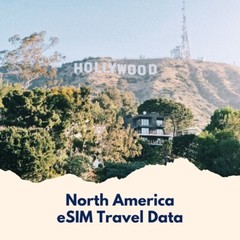 North America Travel eSIM Data | 1-50GB | 7-180 Days | SHORT/LONG TERM VISIT