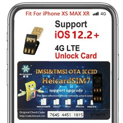 Turbo unlock Chip Sim Card Heicard For Apple iPhone 12/11/XR/8/8 Plus/7/6S/5 Lot