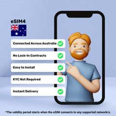 eSIM Australia – 5 GB – 30 Days – Travel eSIM | QR code activation
