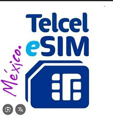 Mexico CANCUN eSIM BY TELCEL 7 days UNLIMITED SMS,CALLS (YOU NEED ID MEXICAN)