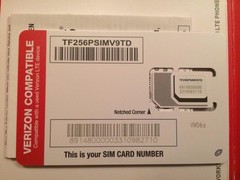 4G LTE SIM Card Kit for CDMA Phones Nano Micro Standard Activation