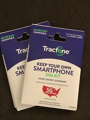 TracFone Keep Your Own Smart Phone Sim Kit 4G LTE & 5G Compatible