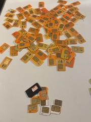 LOT OF 263 Used Micro/Mini SIM Cards for Testing/Gold Scrap – Mixed Carriers