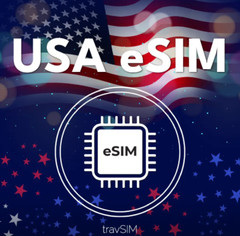 USATravel e-SIM Card | High speed |3-30GB | 5-30 Days | QR Code Activation