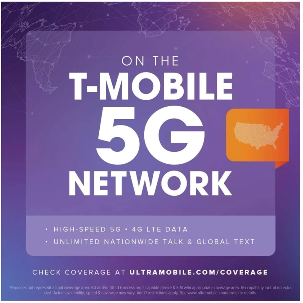 T-Mobile 5G 4GB Data Plan: Unlimited Talk, Text, No Contract