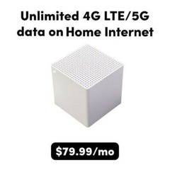 Unlimited Hotspot data 5G/4G LTE 1 Month services included with 5G device