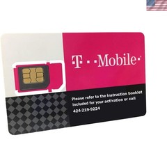 T-Mobile Prepaid SIM Card: Unlimited Talk/Text & Hotspot in USA – 30 Days