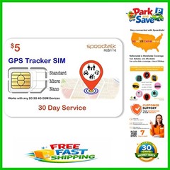 Unlock 5G Connectivity: Prepaid SIM Card for GPS, Pets, IoT Devices – 30 Days