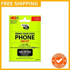Bring Your Own Phone CDMA 3-in-1 Sim Card Kit 4G LTE – Verizon Compatible