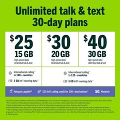 Bring Your Own Phone Prepaid SIM Kit | 3-in-1 CDMA Sim Card