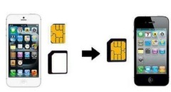 4 x SIM Adapter converter SET iPhone Android Samsung Card Micro Standard Nano