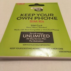 Straight Talk Cdma Nano SIM Card Activation Kit Saves You Money On Phone Bill