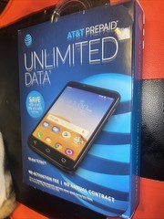 AT&T Unlimited Data Alcatel Tetra Cellphone. Phone Sealed